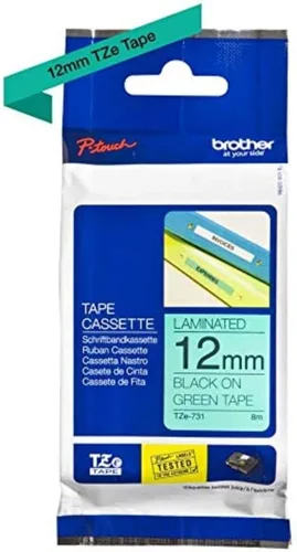 Miniatura 8 de Brother TZe-141 - Cinta de etiquetado, negro sobre transparente, 0.709 in de ancho x 26.2 ft de largo, laminada, suministros originales de Brother