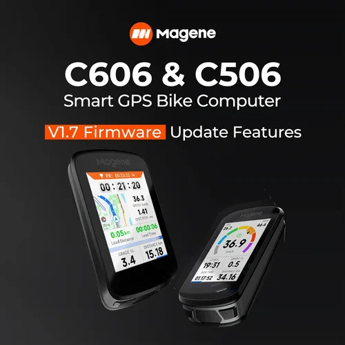 Miniatura 2 de Magene C506 GPS Bike Computer - Pantalla táctil a color de 2.4", navegación inteligente, WiFi rápida y Bluetooth, asistente de conducción
