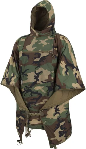 Miniatura 19 de Helikon-Tex Swagman Roll - Poncho militar multiusos - Poncho de emergencia, manta y chaqueta Woobie Camuflaje de noche del desierto