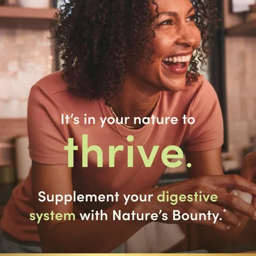 Miniatura 4 de Nature's Bounty Lactobacillus Acidophilus Suplemento Probiótico - Probiótico Diario para la Salud Digestiva de Mujeres/Hombres, 100 Millones