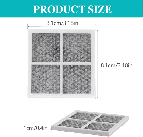 Miniatura 8 de SEISSO LT120F - Filtro de aire fresco para refrigerador LG, compatible con Kenmore, refresca el aire del refrigerador, absorbe olores, 3 paquetes