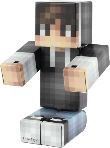 Miniatura 4 de EnderToys Figura de Acción del Chico con Sudadera con Capucha Negra