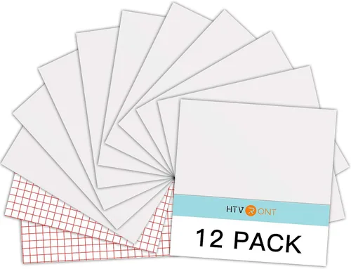 Miniatura 22 de Vinilo para Cricut – Juego de hojas de vinilo adhesivas permanentes – Hojas de vinilo de 12 x 12 pulgadas / 30.48 x 30.48 cm. y hojas de cinta