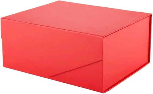 Miniatura 16 de PACKHOME Caja de regalo de 9 x 6.5 x 3.8 pulgadas, caja plegable rectangular con tapa magnética para embalaje de regalo (rosa mate, textura de grano)