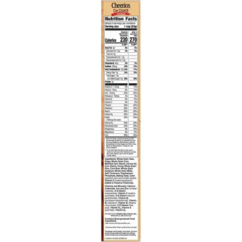 Miniatura 7 de Cheerios Cereal de desayuno crujiente de avena y canela, 15.2 oz
