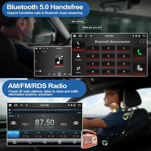 Miniatura 9 de 4G+64G 8 Core Car Radio estéreo para Ford F150 F-150 2009 2010 2011 2012 con Apple Carplay Android Auto 9 "IPS pantalla táctil Android 15 Radio
