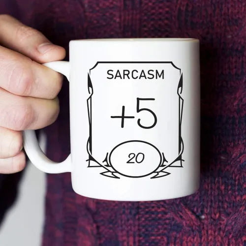 Miniatura 3 de D&D Stats Mug - Taza de café de cerámica blanca de 11 onzas, Dungeons and Dragons, RPG, DnD, regalo para geeks