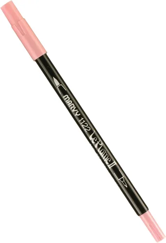 Miniatura 46 de Uchida 1122-C-3 Marvy Extra Fine Tip Le Plume II Rotulador de doble punta, azul