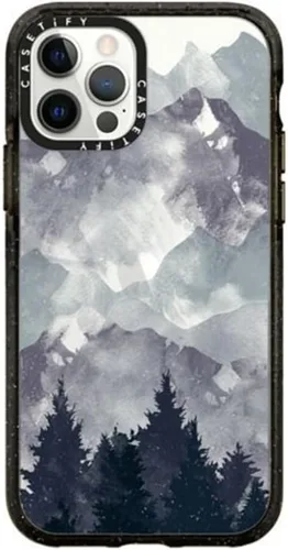 Miniatura 31 de CASETiFY Impact - Funda para iPhone 12 y iPhone 12 Pro, Bearly Awake, color negro transparente