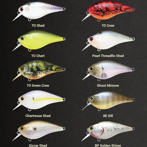 Miniatura 4 de LUCKY CRAFT LC 1.5 Silent Squarebill Crankbait Fishing Lure, 2-3/8", Bass Fishing Lures for Freshwater, Hard Crankbait with Treble Fishing Hooks