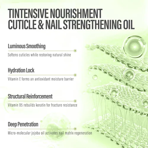 Miniatura 9 de CHUCHU Fortalecedor de aceite para cutículas de uñas, tratamiento hidratante de reparación de aroma de aloe vera, jojoba natural vitamina B y E