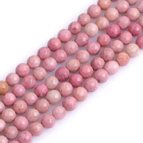 Miniatura 27 de GEM-Inside - Cuentas sueltas de cornalina roja naranja facetada de 0.236 pulgadas (0.236 in), cuentas de energía natural para hacer joyas, redondas