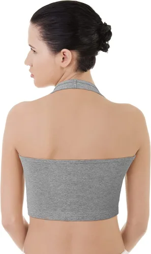 Miniatura 3 de Geyoga 6 piezas de camisetas halter para mujer, cuello en V, sin espalda, sin mangas, chaleco sin mangas para niñas