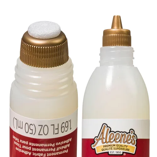 Miniatura 2 de Aleene's Fabric Fusion 40670 - Bolígrafo de doble extremo, 1.69 fl oz, pegamento permanente para tela, solución sin costura