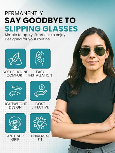 Miniatura 2 de SPORTS WORLD VISION RB Glasses - Almohadillas para la nariz PVC suave cierto RB Aviator almohadillas de cojín 0.59 pulgadas con clip fácil