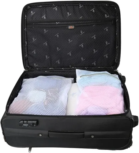 Miniatura 7 de Vivifying Bolsas de malla XL grandes, paquete de 2 bolsas de malla de panal de 20 x 24 pulgadas para lavadora, ropa delicada, suéter, abrigos