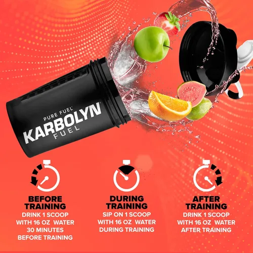 Miniatura 6 de EFX Sports Karbolyn Fuel Polvo de carbohidratos de absorción rápida Carga de carbohidratos, energía sostenida, recuperación rápida Sin