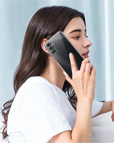 Miniatura 6 de FNTCASE Funda para Samsung Galaxy A15-5G: Funda para teléfono con protector de pantalla incorporado Funda protectora de silicona para teléfono