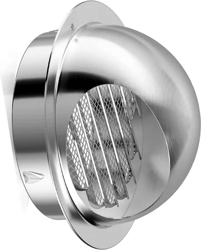 Cubierta de ventilación redonda de 2 pulgadas, 6 pulgadas, 8 pulgadas, 10 pulgadas, extractor externo, montaje fácil y seguro en una pared, techo u