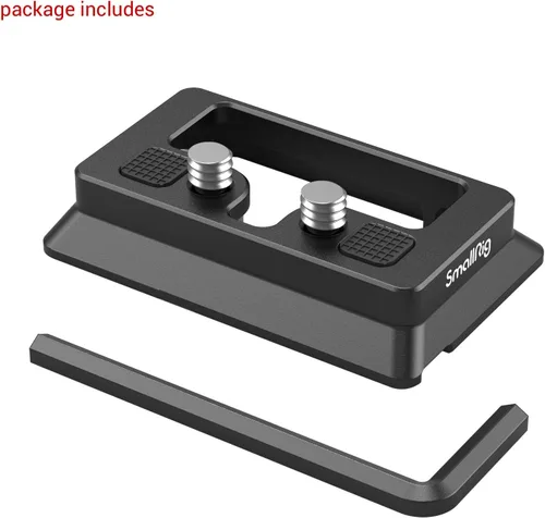 Miniatura 2 de SMALLRIG Placa de liberación rápida para estándar tipo Arca compatible con DJI RS 2 / RSC 2 / RS 3 / RS 3 Pro/RS 4 / RS 4 Pro/RS 5 Gimbal - 3154