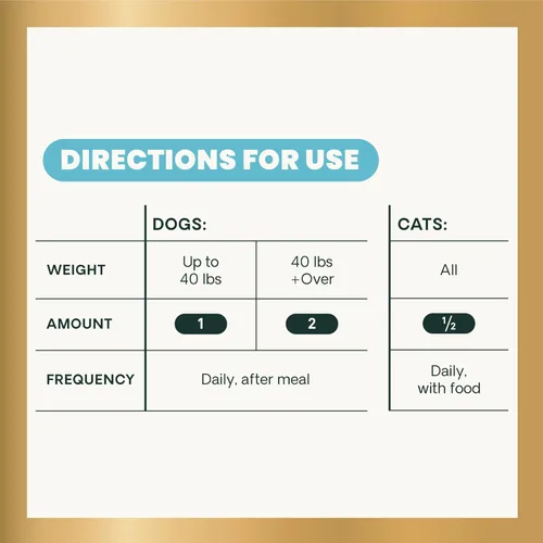 Miniatura 7 de VetriScience Suplementos digestivos probióticos y prebióticos extra fuertes para la salud intestinal para perros y gatos, gases, diarrea y apoyo