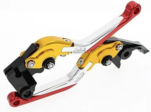 Miniatura 24 de FXCNC Palancas de embrague de freno ajustables ajustables plegables Billet compatibles con YZF R3 R25 2013-2021, MT-03 MT-25 2015-2021