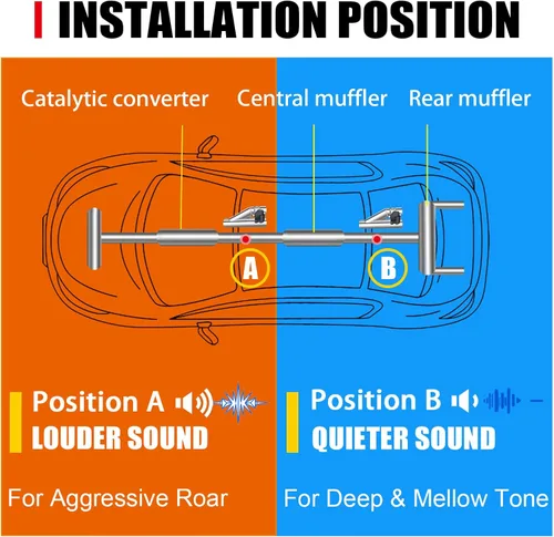 Miniatura 3 de peastorm Válvula de escape eléctrica de 2 pulgadas con salida de escape con codo, kit de válvula de escape Valvetronic