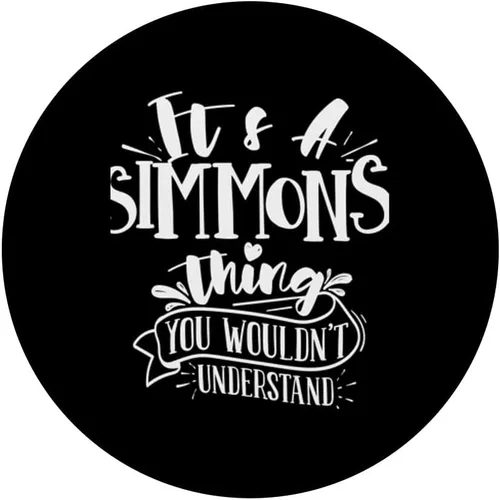 Miniatura 3 de It's A Simmons Thing You Wonot Understand - PopSockets familiares personalizados intercambiables PopGrip