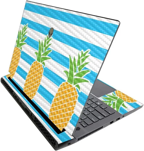Miniatura 703 de MightySkins - Skin brillante con purpurina para Alienware M17 R3 (2020) y M17 R4 (2021) - Diversión de los años 90 Acabado duradero con purpurina