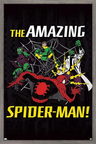 Miniatura 9 de Trends International Marvel Comics Spider-Man - Póster de pared de villanos Versión premium sin marco
