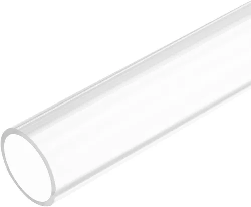 Miniatura 32 de MECCANIXITY Tubo acrílico rígido redondo tubo transparente 0.236 in ID 0.315 in OD 12.008 in longitud para lámparas y linternas, sistema
