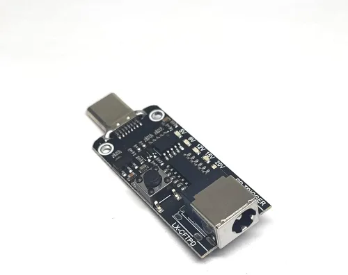 Miniatura 7 de 1 unids USB-C PD QC DC5V 9V 12V 15V 20V voltaje ajustable módulo de disparador de potencia 5A Tipo-C entrada macho