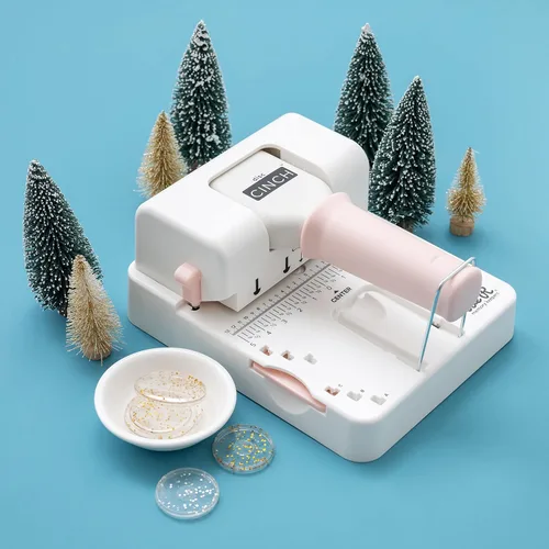 Miniatura 8 de We R Disc Cinch - Herramienta para encuadernación de libros, color blanco y rosa
