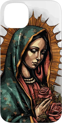 Miniatura 15 de Funda para iPhone 12 Pro Max Virgen De Guadalupe Católica Virgen De Guadalupe
