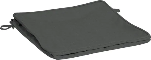 Miniatura 14 de Arden Selections ProFoam Performance Outdoor Seat Cushion 20 x 20, Onyx Black Cabana Stripe (Pack of 4)