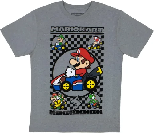 Miniatura 3 de Nintendo Super Mario Mario Kart - Juego de 3 camisetas de manga corta para niños