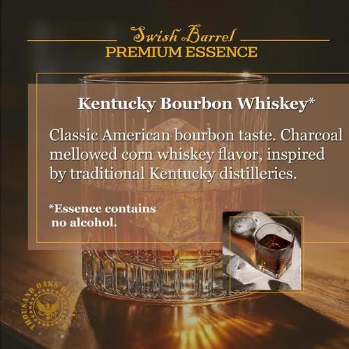 Miniatura 4 de Kentucky Bourbon Whisky Aromoring Essence (paquete de 5), paquetes de recambio de sabor a licor para kits Bootleg y envejecimiento en barrica