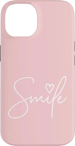 Miniatura 4 de Linda funda de sonrisa rosa claro para iPhone 17