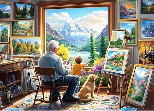 Miniatura 8 de Rompecabezas de 1000 piezas para adultos, rompecabezas de mundo animal, 1000 piezas, leones, elefantes, jirafa, animales, juegos, rompecabezas