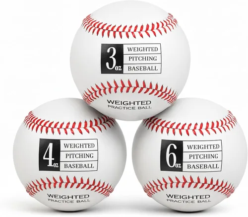 Miniatura 9 de Thorza Weighted Baseballs for Throwing - Training Balls to Help Increase Pitch Velocity