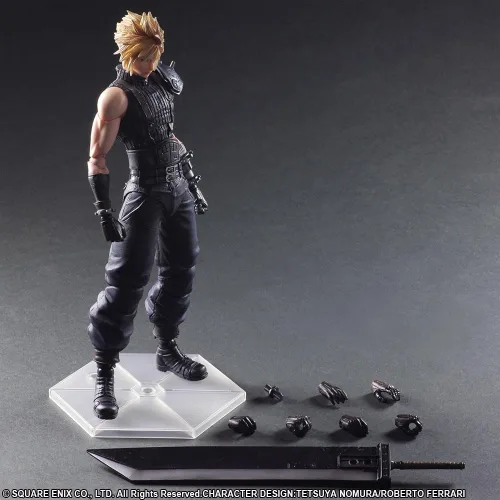 Miniatura 9 de FIgura de acción Final Fantasy VII Remake Cloud Strife Play Arts Kai