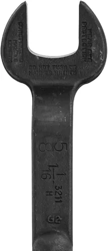 Miniatura 7 de KLEIN TOOLS 3211 - Llave de espiga, fabricada en Estados Unidos, apertura nominal de 1-1/16 pulgadas, para pernos de 5/8 pulgadas y tuercas pesadas