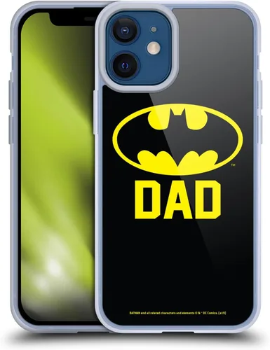 Miniatura 124 de Head Case Designs Funda de gel con licencia oficial de Batman DC Comics Bat Signal Logos [protección de grado militar] compatible con Apple iPhone 7