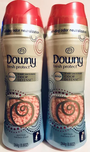 Miniatura 15 de Downy Downy Fresh Protect - Perlas aromáticas para lavado con defensa contra olores Febreze, Frescor primaveral (1063 g)