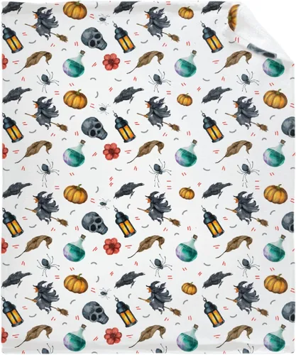 Miniatura 32 de Manta de murciélago de Halloween para bebé, regalo súper suave, manta acogedora para recién nacido, manta de recepción para bebé, manta para cuna
