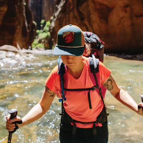 Miniatura 9 de Sendero Provisions Co. National Park - Sombrero de cuerda trenzada Snapback Collection