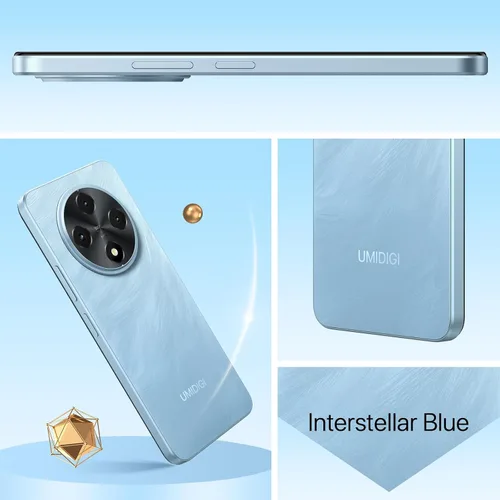 Miniatura 9 de UMIDIGI G100 Teléfono celular desbloqueado Android 14, pantalla HD+ de 6.9" a 120Hz, Octa-core 16GB + 256GB Expand 1TB, GPS, teléfono inteligente
