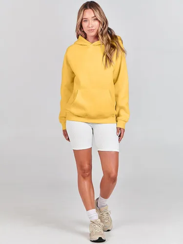 Miniatura 94 de ANRABESS - Sudaderas con capucha para mujer, sobre talla, de vellón de manga larga, modelo de 2024, para otoño