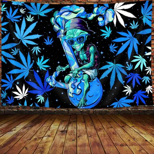 Miniatura 14 de Viajar Tapiz bohemio para colgar en la pared, estilo moderno de mediados de siglo, impresiones artísticas de pared contemporáneas para dormitorio