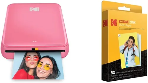 Miniatura 22 de KODAK Barbie x Step Slim Impresora fotográfica instantánea inalámbrica portátil de 2"x3" Papel fotográfico prémium (50 hojas)